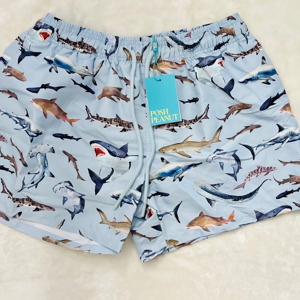 Matching swim trunks set